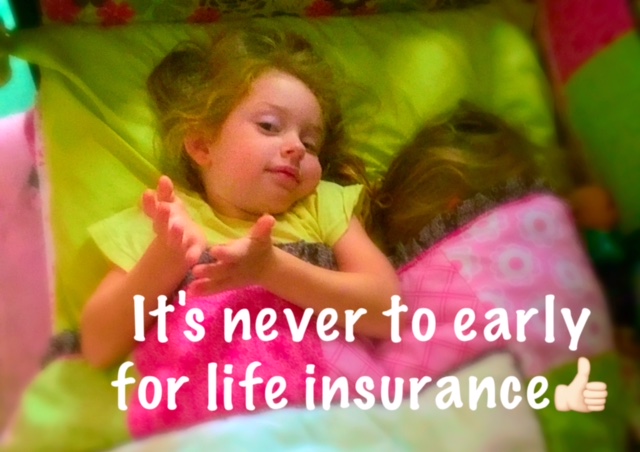 little girl in bed - life insurance from EW Smith Agency